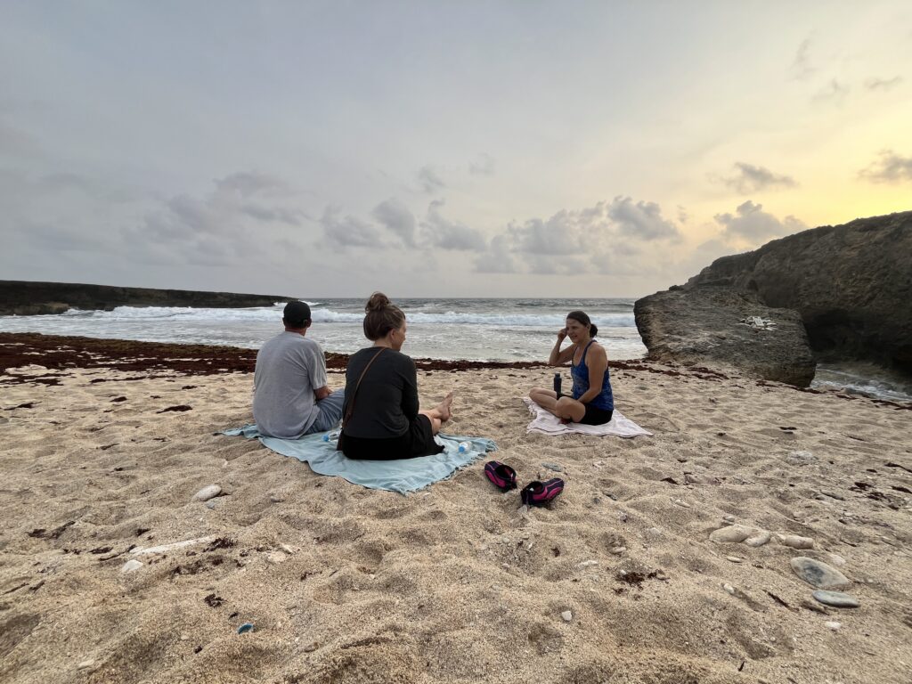 Sunrise hike aruba